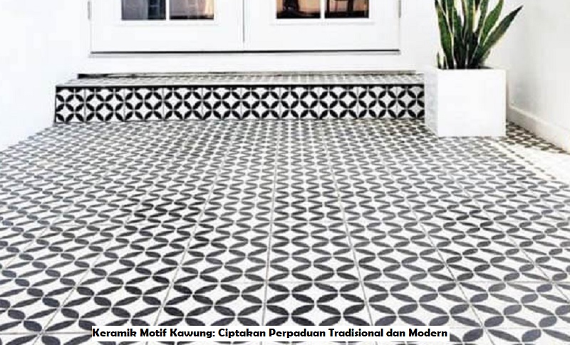 Keramik Motif Kawung; Ciptakan Perpaduan Tradisional dan Modern